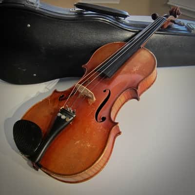 Lamy JTL French Violin 4/4 Antonio Stradivarius Model Circa-1930s-1940s-Reddish Varnish image 1
