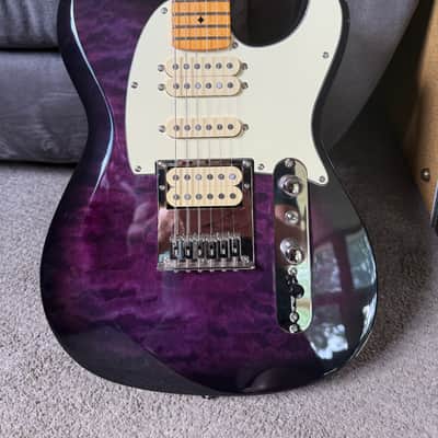 Dean Zelinsky Dellatera 2024 - Purple burst quilt top image 1