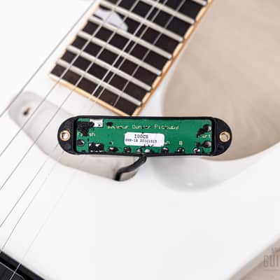1989 ESP Custom Shop Horizon Custom Vintage Neck Through Guitar White, Near-Mint w/ Floyd Rose, Seymour Duncan image 19