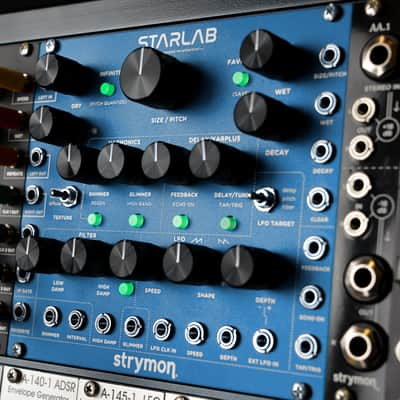 Strymon Starlab - BLUE - Time Warped Reverberator Eurorack Module 28hp *AUTHORIZED DEALER image 2