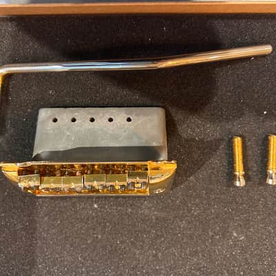 Unbranded Guitar bridge - Gold image 9