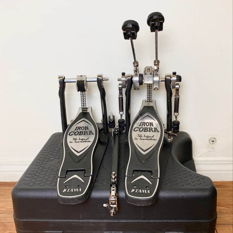 Tama Iron Cobra 900 Power Glide Double Pedal with Case image 1