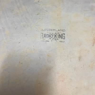 Slingerland Radio King 1948 - Faded Black Marine Pearl image 3