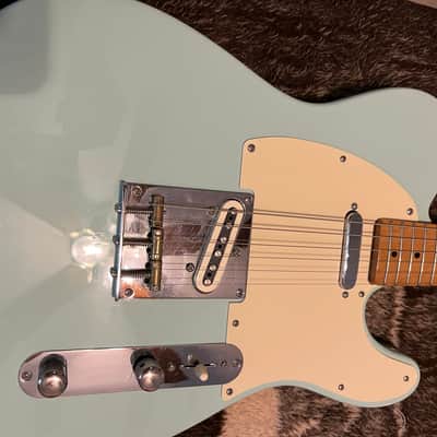 Squier Telecaster partscaster - Blue gloss image 4