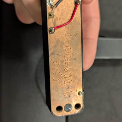 Bartolini 100G66J1 6 string Bass Pickups (Candybar Shape) image 3