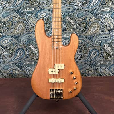 Charvel Pro-Mod San Dimas PJ IV Electric Bass Natural Mahogany image 2