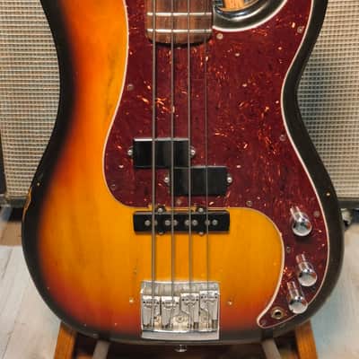 Fender Precision Bass Fretless with Rosewood Fingerboard 1978 Sunburst imagen 1