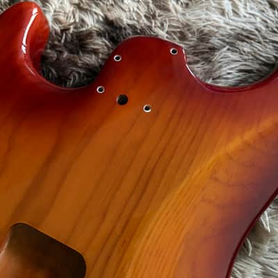 2024 Fender American Professional II Stratocaster Body - Sienna Sunburst image 6