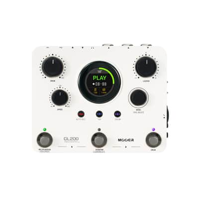 MOOER GL200 Looper Pedal Drum Machine, Drum Looper Guitar Pedal  (Price includes the import duty for US buyer) image 1