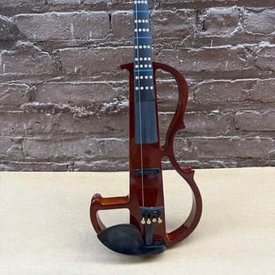Vangoa 4/4 Full Size Silent Electric Violin Outfit – Used – Good Condition – Includes Case, 2 Bows & Accessories image 4