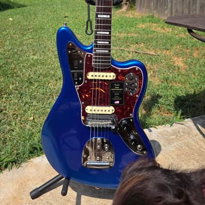 Fender 60th anniversary Jaguar 2022 - Mystic Lake Placid Blue image 13