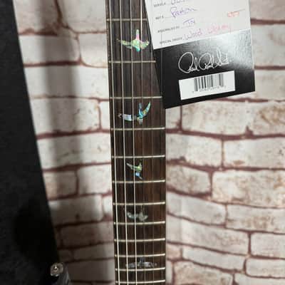PRS Special 22 Semi-Hollow Wood Library - Quilted -FM Neck - River Blue -Ziricote FB-Paisley Case image 9