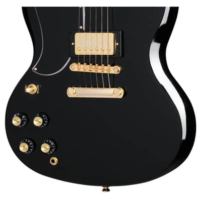 Epiphone SG Custom Lefthand Ebony - Double Cut Models image 9