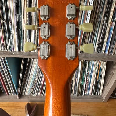 2016 Gibson Les Paul Standard USA "Slash AfD" AAA Trans Amber with Upgrades image 9