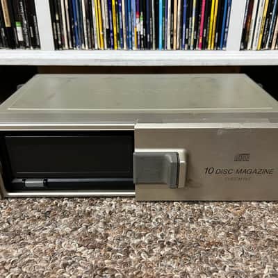 Sony CDX-65 Compact Disc Changer 10-Disc CD Player w/ Magazine Car Audio Silver image 3