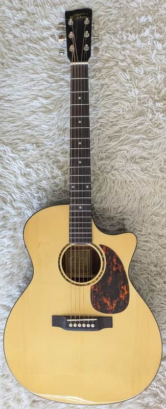 Recording King RGA-G6CFE5 Solid Top Grand Auditorium Acou/Elec Cutaway Guitar image 1