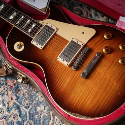 2020 Gibson Custom Shop 59' Les Paul Ultra Heavy Aged Murphy Lab Kindred Burst image 2