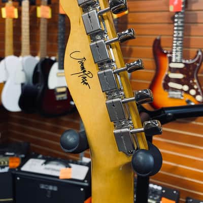 Fender Jimmy Page Mirrored Telecaster - White Blonde image 7