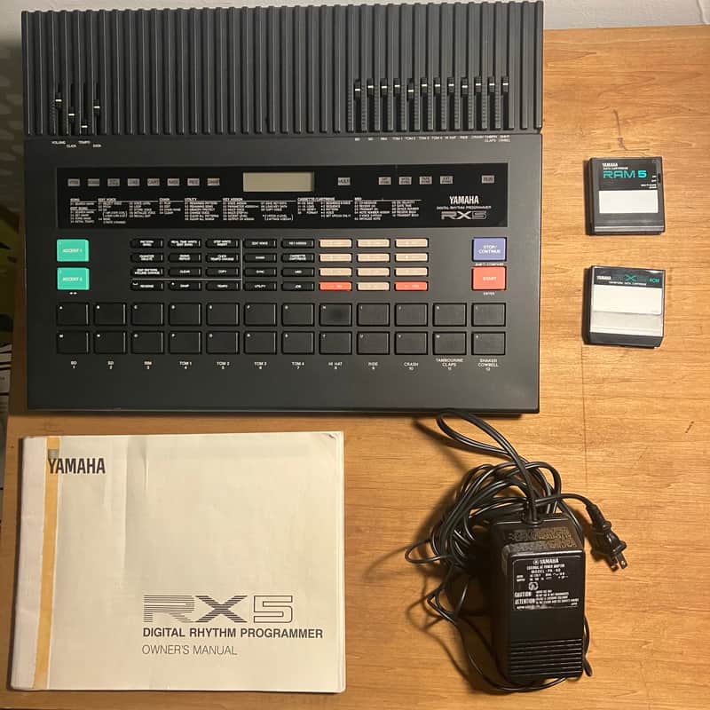 Yamaha RX5 Digital Rhythm Programmer Drum Machine | Reverb