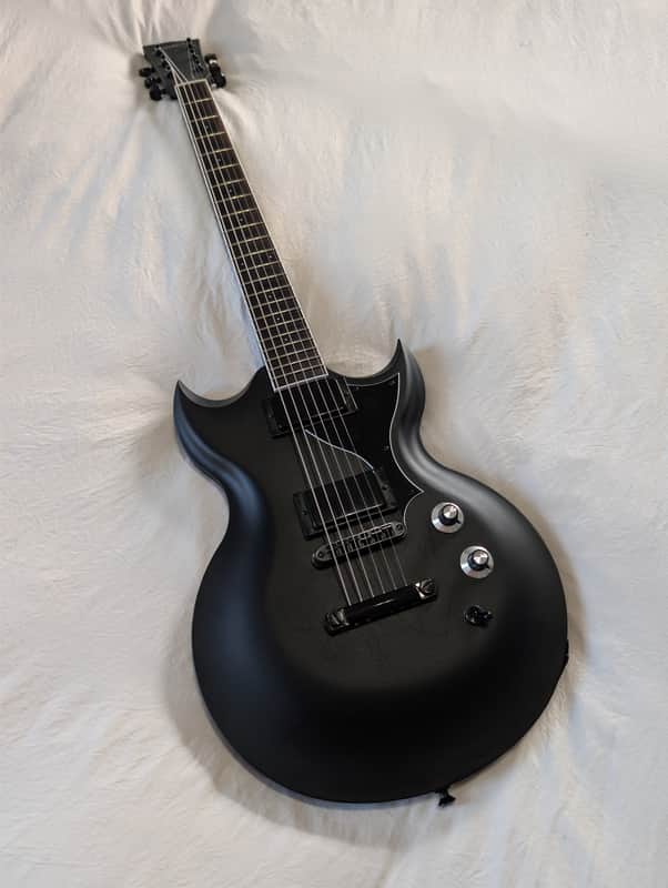 Dunable USA Custom Shop Minotaur Electric Guitar 2023 - Matte Black image 1
