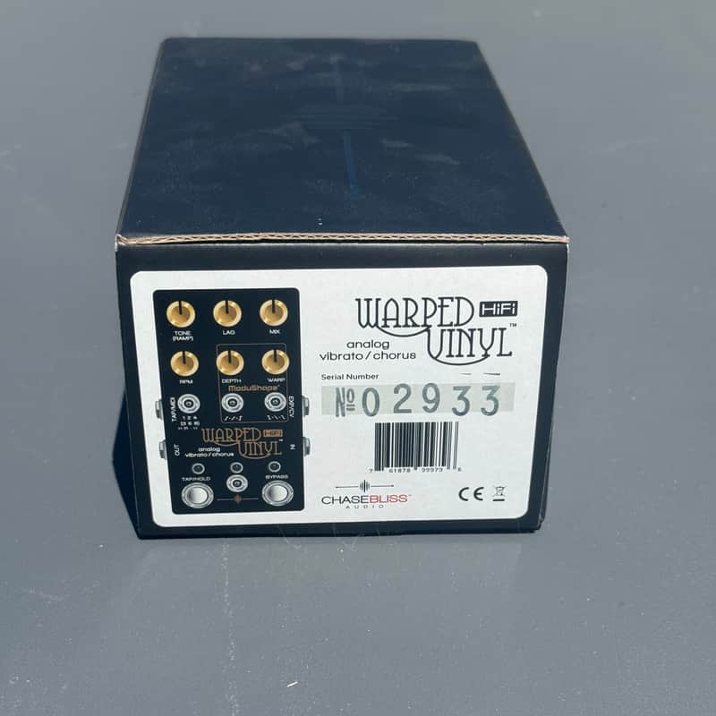 Chase Bliss Audio Warped Vinyl HiFi - Analog Vibrato/Chorus - Boxed image 1