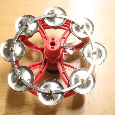 Latin Percussion LP193 Click Hi-Hat Tambourine w/ Steel Jingles image 4