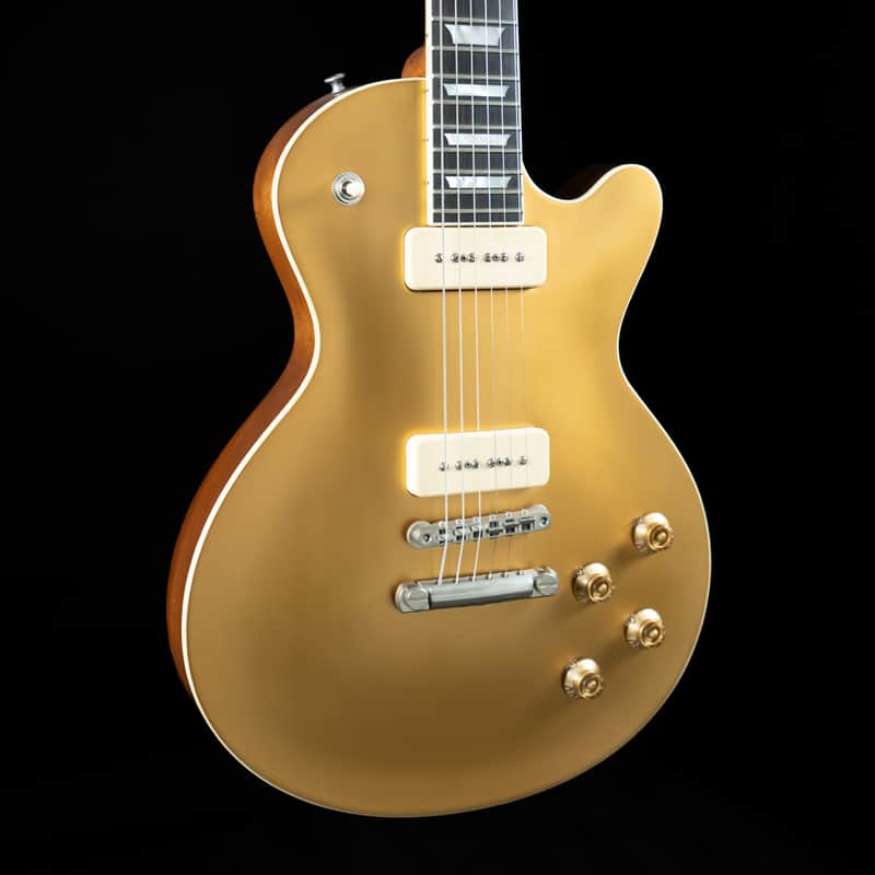 Eastman SB56/N-GD, Gold Top Single Cut, Lollar P90 Pickups - USED 2020s image 1
