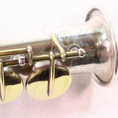 Buescher Straight Sopranino Saxophone in High Eb NICE image 11