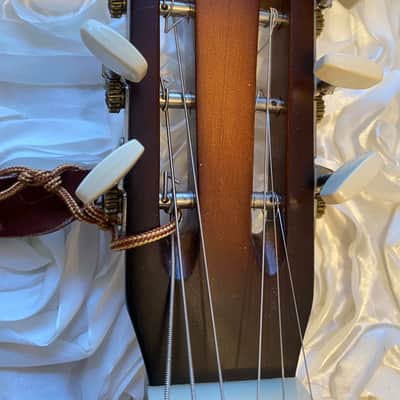 Dobro Square Neck Resonator Lapsteel 1993 - Sunburst image 16