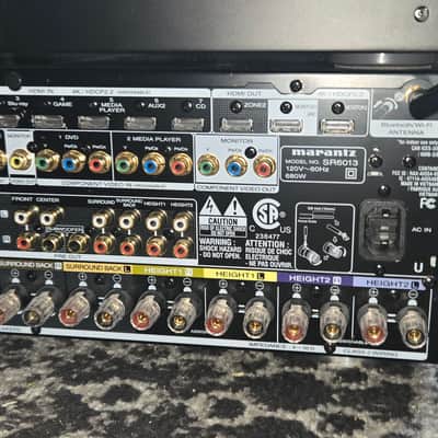 Marantz SR6013 2019 Black with Cooling Unit image 9