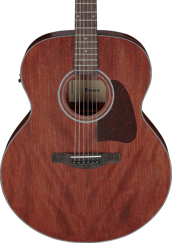 Ibanez AJ54E Jumbo Acoustic-Electric Guitar, Solid Okoume Top image 1