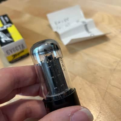 Vintage NOS NIB Zenith USA 6V6 GTA Tube - for tweed Champ ETC image 4