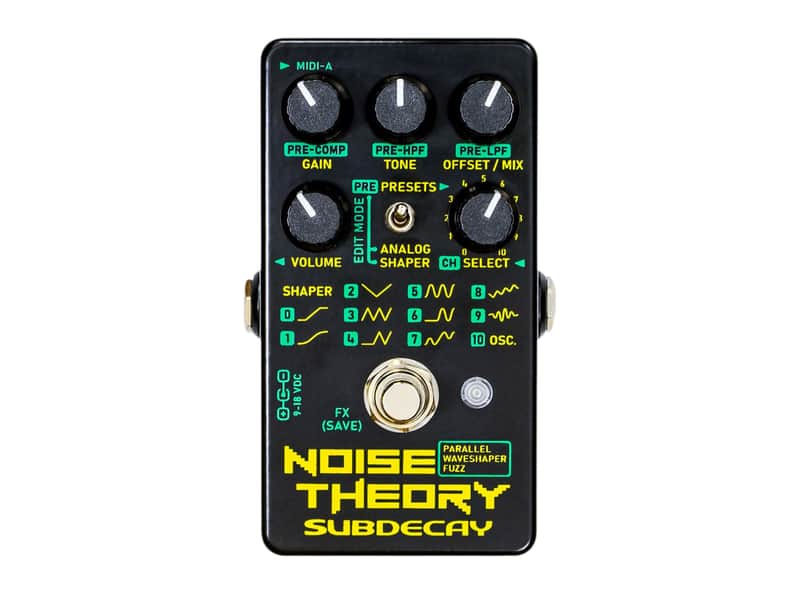 Subdecay Noise Theory Parallel Waveshaper Fuzz Pedal image 1