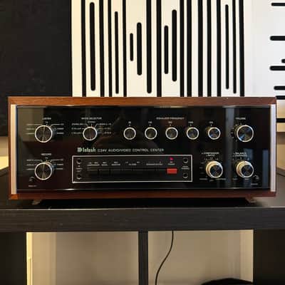 McIntosh C 34V Stereo Solid State Preamp and Video Switch 1985 - 1992 - Black image 6