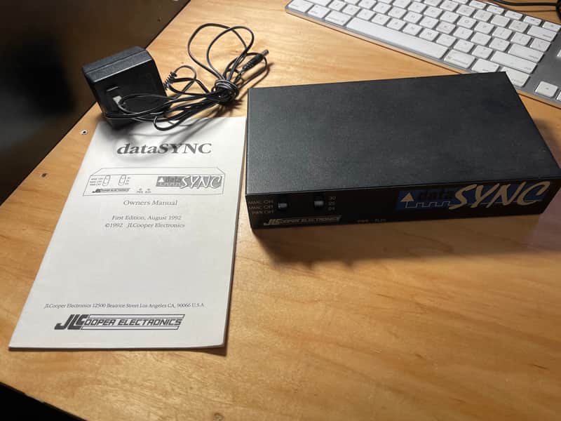 JLCooper Electronics dataSync for Alesis ADAT 1980s - black image 1
