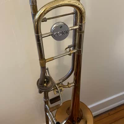 Conn 8H 1960s Worn Lacquer, Silver Plated Valve Wrap image 2