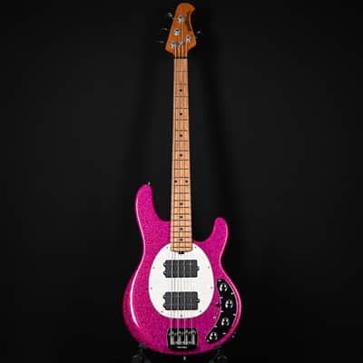 Ernie Ball Music Man StingRay Special HH Bass Guitar- Soda Pink Sparkle 2026 (K08700) image 2