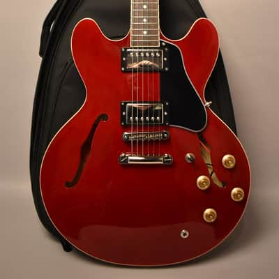Burny Late 80's Fernandes RSA-60 ES-335 Reissue Vintage Sunburst