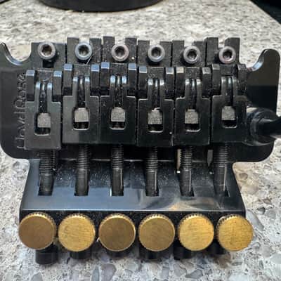 Floyd Rose Original Limited 1984 Tremolo Black 37mm Big Brass Block image 1