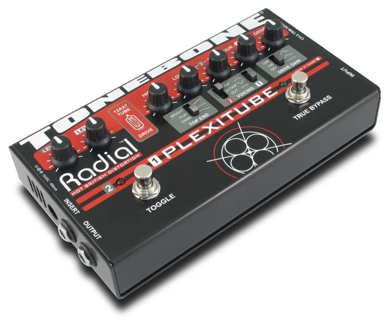 ラジアルTONEBONE PLEXITUBE ギターエフェクター ToneBone Plexitube Hot British Distortion Radial ギター用
