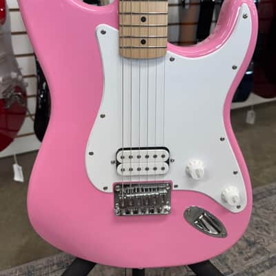 Squier Sonic Stratocaster HT H - Flash Pink - B Stock image 4