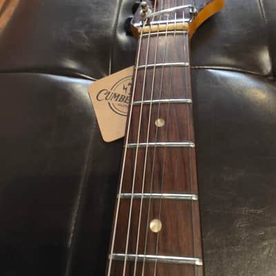 1970 Teisco Del Ray ET-310N - Japan - Spectrum 3-Pickup - Floral Guard - Green Burst - Tremolo image 6