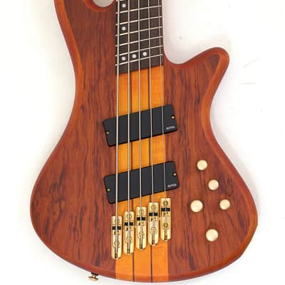 Schecter Stiletto Studio-5 Fanned Fret Bass Honey Satin B-Stock 0677 image 2