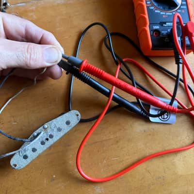 1964 Fender Stratocaster Neck Pickup with Original Cover Pre-Cbs image 9