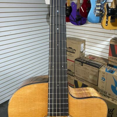 Bourgeois GACCB/DE-KOA-LE Acoustic Guitar - Natural w/OHSC & PLEK*D #245 image 10