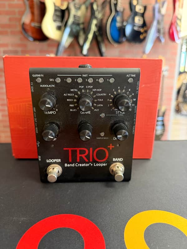 DigiTech TRIO Plus Band Creator + Looper 2016 - Present - Black image 1