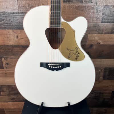 Gretsch G5022CWFE Rancher Falcon Jumbo Cutaway Acoustic-Electric Guitar - White, Free Ship, 656 image 3