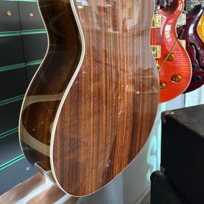 Taylor 214ce DLX 2023 Gloss Natural Electro-Acoustic Guitar image 18