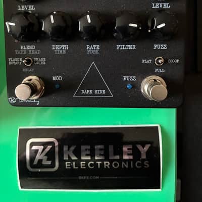 Keeley Dark Side Workstation V2 with Effect Order Switch 2016 - Present - Black image 1