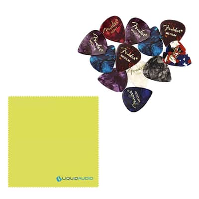LR Baggs Session DI Acoustic Guitar Preamp + DI Bundle w/ 12x Fender Picks and Liquid Audio Polishing Cloth image 5